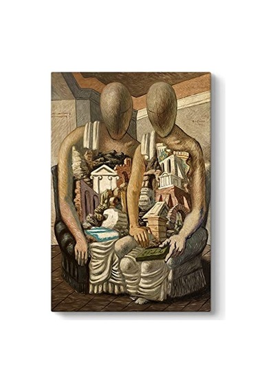 Giorgio De Chirico - Arkeologlar Tablosu 50 X 75