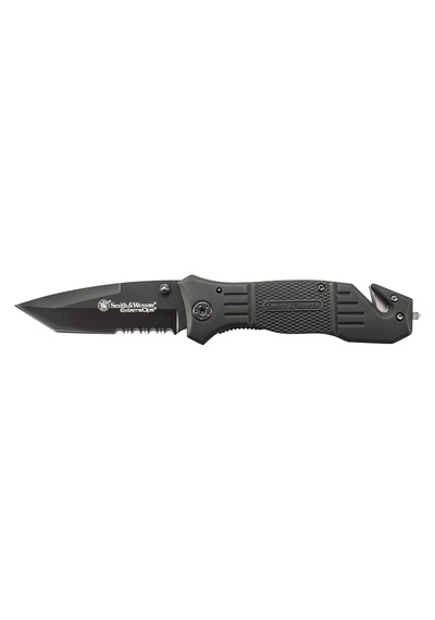 Smith Kamp & Wesson Extreme Ops Rescue Knife - 1099486 Siyah