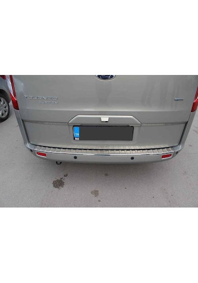 Ford Tourneo Custom Krom Arka Tampon Eşiği Taşlı 2012 ve Sonrası