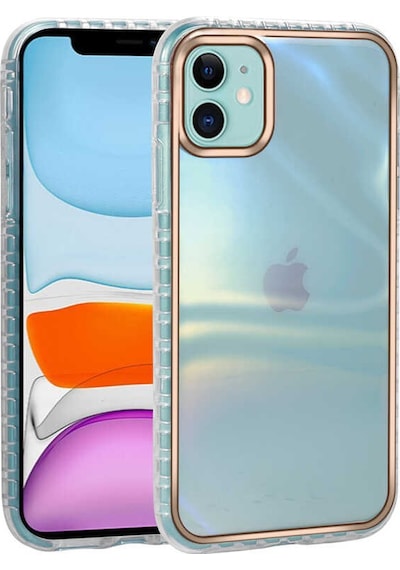 Nourthkiingdom Apple Uyumlu iPhone 11 Desenli Parlayan Transparan Nrtk Avva Kılıf-no6 NO6