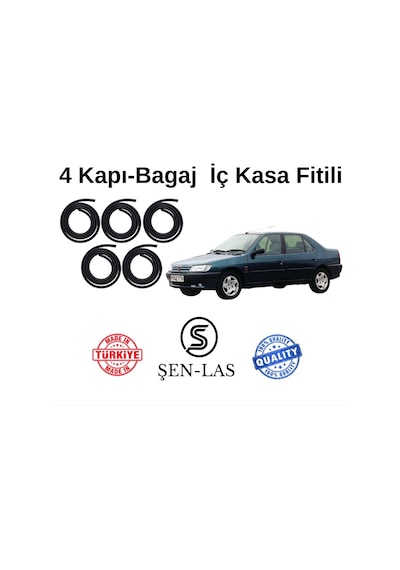 Peugeot 306 Sedan Şen-las 4 Kapı + Bagaj Fitili Şl15211