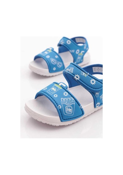 Pepino Py25-1980 Hafif Cırtlı Patik Çocuk Sandalet Saks