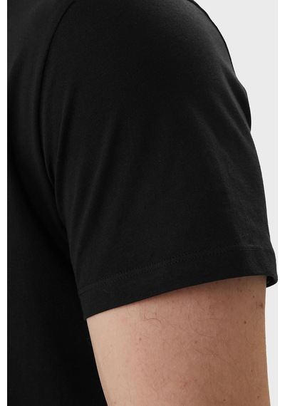 Calvin Klein Erkek T Shirt Lv04rf279g 3ge Siyah-beyaz Siyah - Beyaz