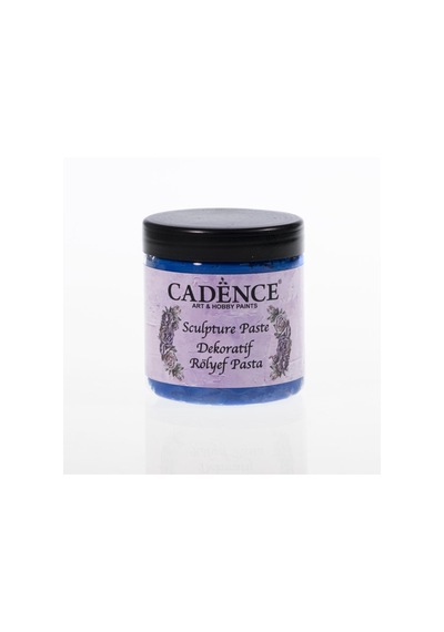 Cadence Sculpture Rölyef Pasta 6848 Mavi 250Ml
