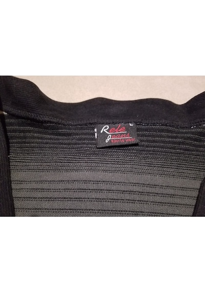 Yokyok-Store Rele Jeans Çizgili Hırka Çok Renkli