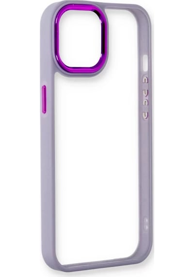Newface Apple İphone 14 Plus Kılıf Dora Kapak - Lila
