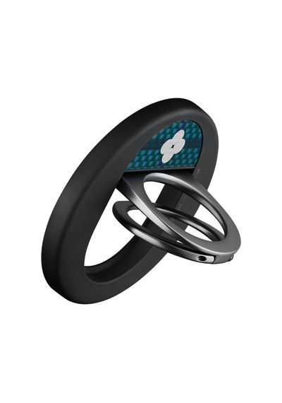 Pitaka Aramid Fiber Flora İn Grid Serisi Magez Grip 3 Magnetik Ring Stand Telefon Tutucu Mavi
