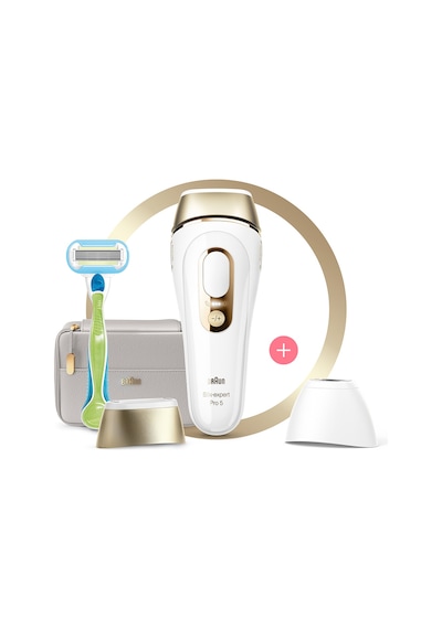 Braun Silk Expert Pro 5 PL5154 2 Başlıklı Yeni Nesil IPL Epilasyon Cihazı + Çanta