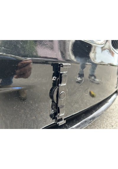 Hayalet Plakalık Siyah Çerçevesiz Oto Plakalık Araç Plakalık Kolay Montaj