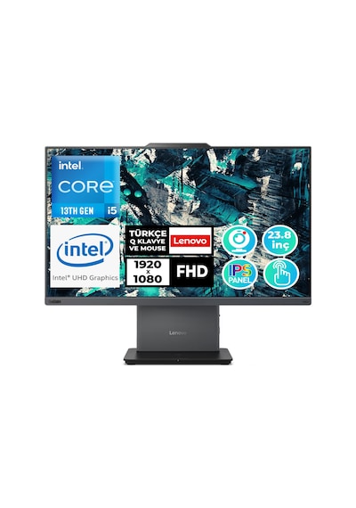Lenovo ThinkCentre Neo 50A 24 Gen5 12SC001LTR019 i5-13420H 16 GB 1 TB SSD 23.8" W11P Dokunmatik AIO Bilgisayar