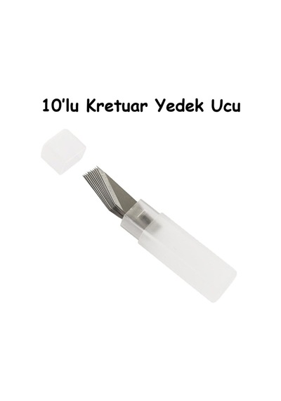 Kretuar Bıçağı Yedek Uç 10lu