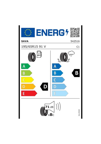 Sava 195/65 R15 91V Intensa Hp 2 Yaz Lastiği 2025