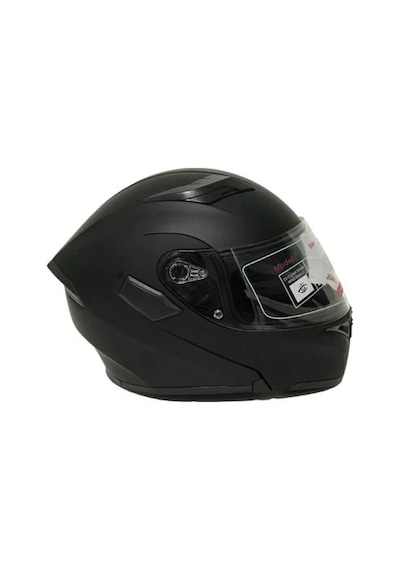 Jk-20 Jk902 Çene Pedli Güneş Vizörlü Çeneden Açılır Kask Mat Black M Beden