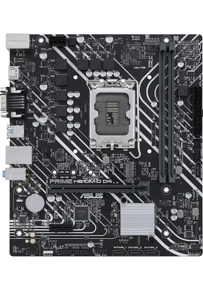 Asus Prime H610M-D D4 Intel H610 3200 MHz DDR4 Soket 1700 mATX Anakart