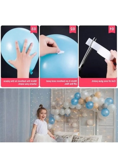 Çift Taraflı Yapışkan Balon Yapıştırma Bandı - 2 Rulo 0,13mm X 48mm X 25mt