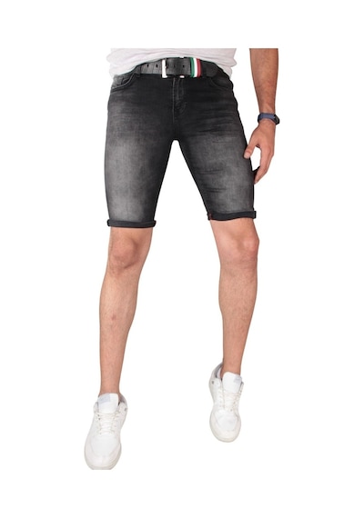 Tom Free Store Erkek Skinny Fit Likralı Kot Kapri