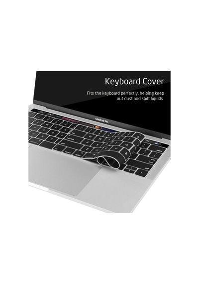 Apple Uyumlu MacBook Pro 15,4' A1707 Yurtdişi Klavye Kuruyucu Us English