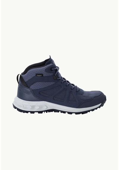 Jack Wolfskin 4051331 1388 Woodland 2 Texapore Mid W Graphite Kadın Outdoor Bot 001
