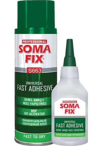 Somafix S663 Hızlı Yapıştırıcı 200ml+ 50gr
