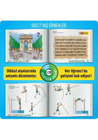 Adeda Yayıncılık Dikkati Güçlendirme Seti - 7  Yaş