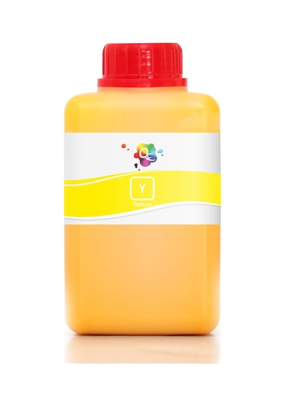 QC Ricoh SG3110DN Uyumlu Süblimasyon Mürekkep 500ml Y DS Yellow Sarı