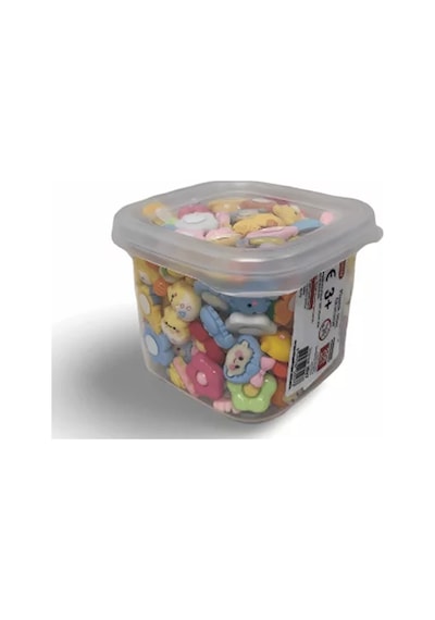 Plastik Mini Aksesuar Silikon 300'lü