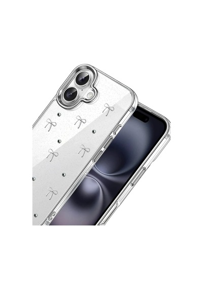 İphone 17 Fiyonk Desenli Kapak - Desen 5