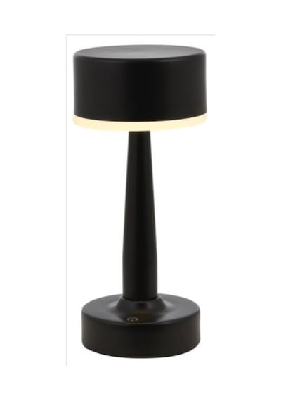 Özgen Ledli Dimmerli Masa Lambası Ml64005 Boyalı Nikel Ve Eskitme