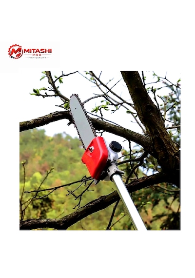 Mitashi Pro ST21 52CC 2 Zamanlı Benzinli Zeytin Silkeleme + Dal Budama + Ot Biçme Aparatlı Sırt Tırpan
