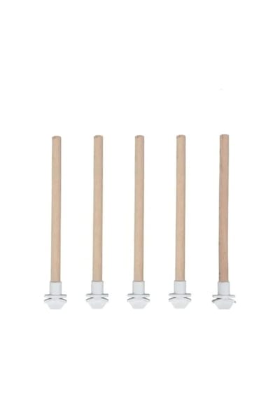 20 Cm Uzunlukta 5 Adet Pürüzsüz Ahşap Kuş Tüneği