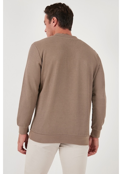 Buratti Erkek Sweat 5905739 Koyu Vizon Koyu Vizon