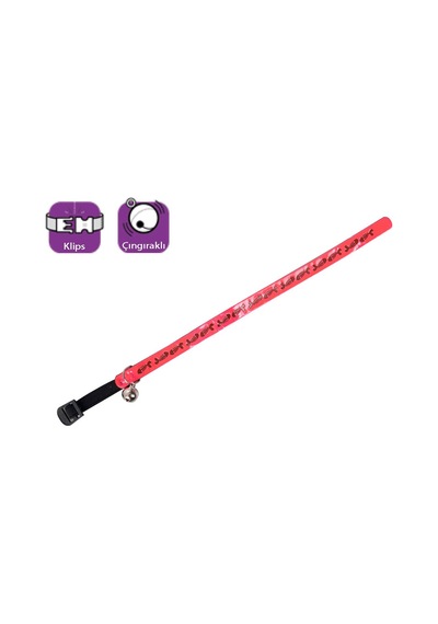 Karlıe - 172 - Kedi Boy.tas.çıng.balık - Csmo-tex - Des.30cm Pembe