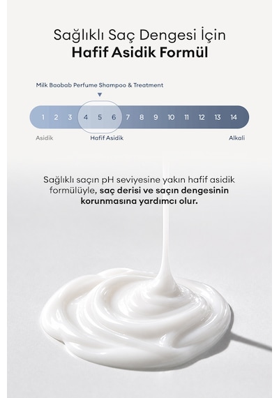 Yıpranmış Saçı Onaran Parfümlü Keratinli Saç Kremi Mılk Baobab Perfume Treatment White Soap