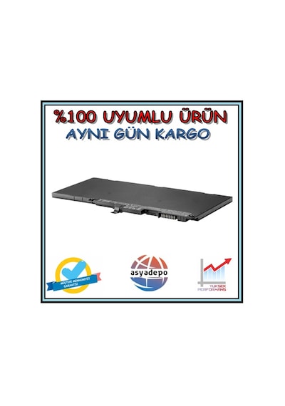 HP EliteBook Uyumlu 840 G3 Batarya Pil . Garantili
