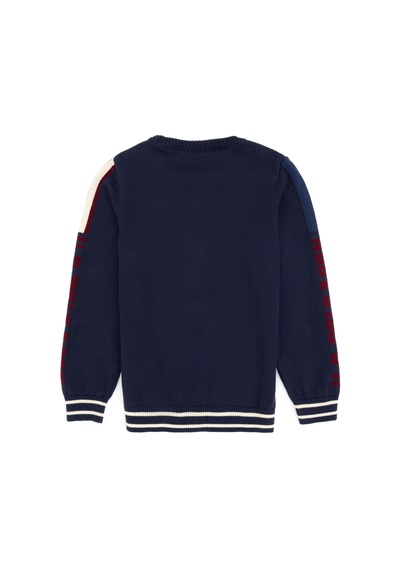 U.s. Polo Assn. Erkek Çocuk Lacivert Kazak /triko 50317136-vr033 Lacıvert