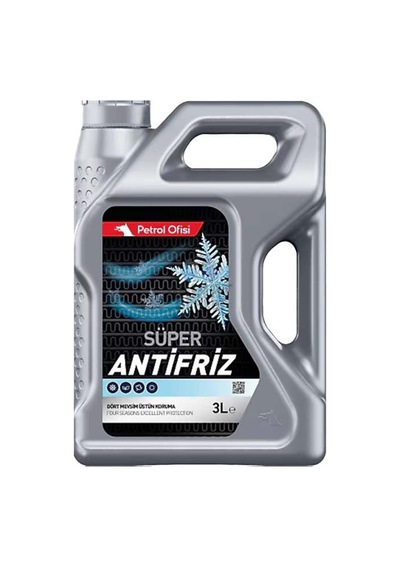 Petrol Ofisi Süper Antifriz Mavi 3 Litre