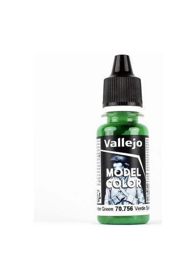 Vallejo 70756 18 Ml. 077 Splinter Green, Model Color Serisi Model Boyası-35395