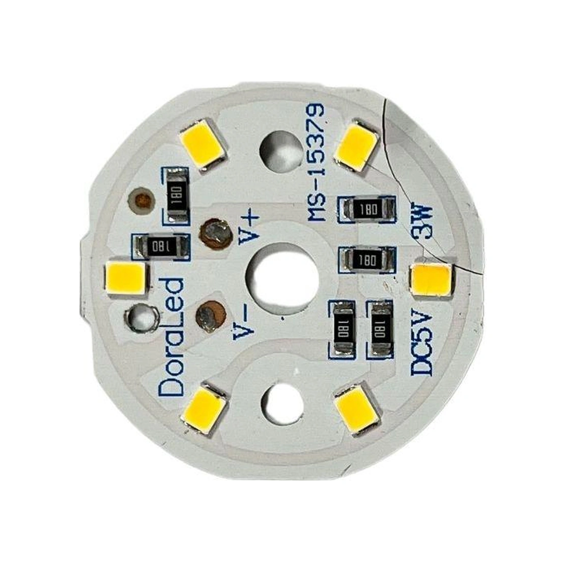 5volt 3watt Smd 2835 Ledli Led Modül Gün Işığı 5v 3w Avize Ledi 33mm 3 Adet 1 Adet