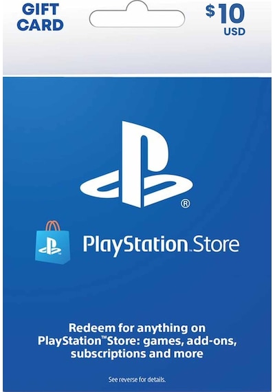 Playstation 10 Dolar Psn Card $10 Usa Psn Network (458225123)