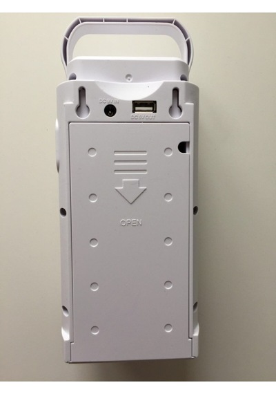 Usb Şarj Çıkışlı 24 Ledli 80 Saat Yanan Led Telefon Şarj Eden Işıldak Beyaz
