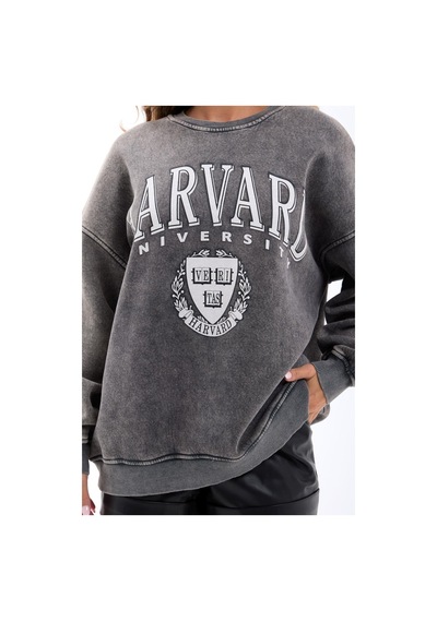 Fashion Friends Üniversite Kolej Salaş Alacalı İçi Tüylü Uzun Kollu Bol Kesim Salaş Kışlık Kadın Ünisex Sweatshirt Füme Fashion Friends Üniversite Kolej Salaş Alacalı İçi Tüylü Uzun Kollu Bol Kesim Salaş Kışlık Kadın Ünisex Sweatshirt Füme