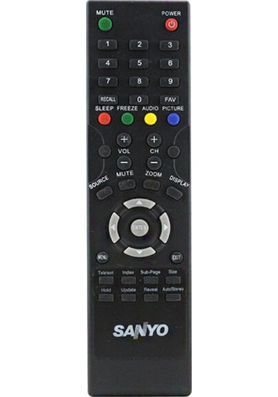 Sanyo Rc-209-0A Uyumlu Tv Kumandası