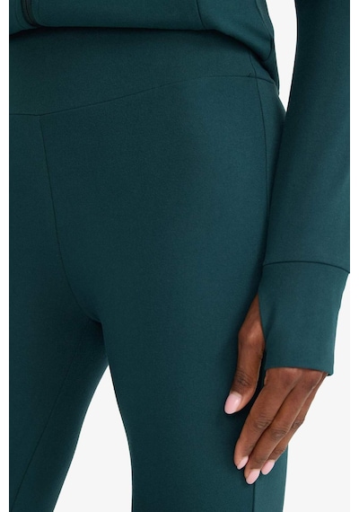Defacto Flare Fit İspanyol Paça Uzun Sporcu Pantolon G4088ax25augn1051 Yeşil-gn1051