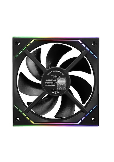 Thermalright Tl-m12 Argb 120mm Siyah Kasa Fanı