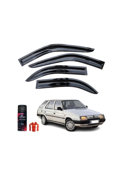 Skoda Formen Mügen Cam Rüzgarlığı 1993 Sonrası 4 Lü Takım+koku