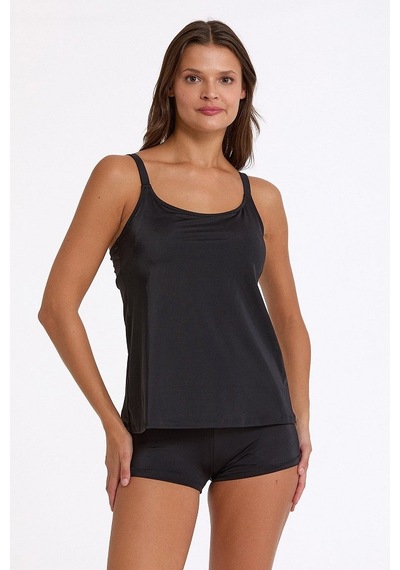 Argento 0063-3056 Bayan Tankini Takım Siyah