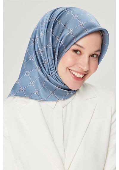 Armine Özel Nostalji Serisi Twill İpek Eşarp Modelleri 8555D-17