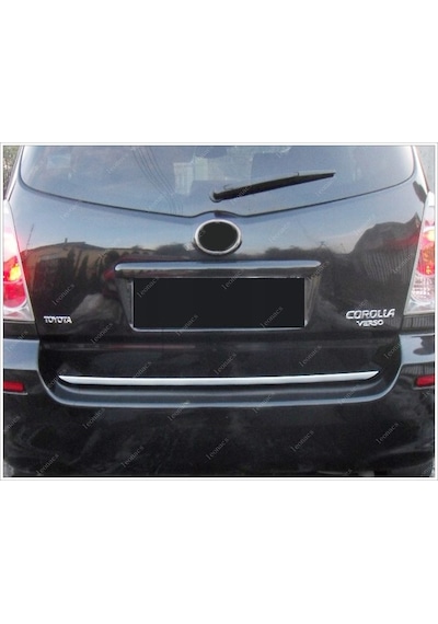 Toyota Verso Paslanmaz Krom Bagaj Alt Çıta 2004-2009 Arası