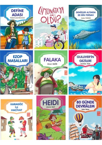 Limonataya Ne Oldu,denizler Altında 20 Bin Fersah,falaka,2,3,,4 Sınıf Set