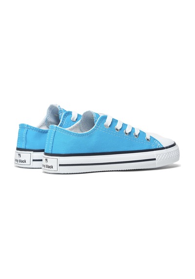 Tonny Black Çocuk Unisex Kot Mavi Rahat Kalip Sneaker Ayakkabi Mavi
